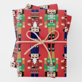 Feuille De Papier Cadeau Nutcracker (En situation)