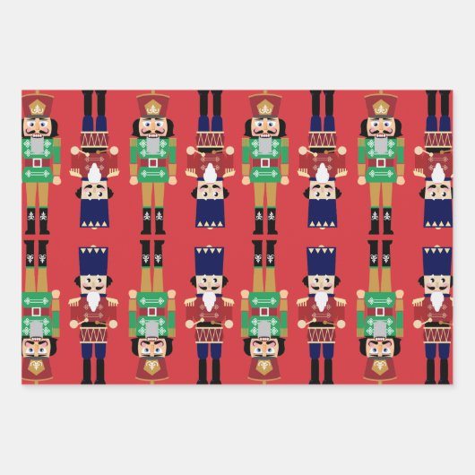 Feuille De Papier Cadeau Nutcracker (Devant)