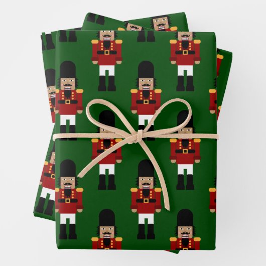 Feuille De Papier Cadeau Nutcracker - (En situation)