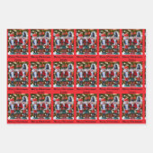 Feuille De Papier Cadeau Nutcracker Christmas Ajouter un nom 3 (Devant)