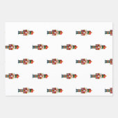 Feuille De Papier Cadeau Nutcracker Soldier (Devant 2)