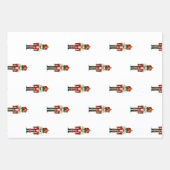 Feuille De Papier Cadeau Nutcracker Soldier (Devant)