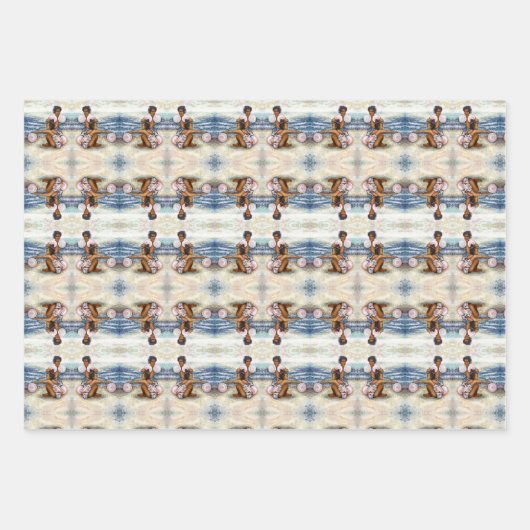 Feuille De Papier Cadeau Obsédés par la conquête de l'impossible (Devant)