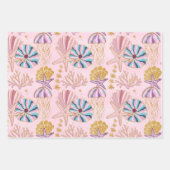 Feuille De Papier Cadeau Océan bleu mer (Devant 3)