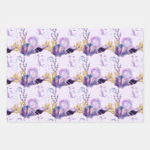 Feuille De Papier Cadeau Océan bleu mer (Devant)