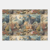 Feuille De Papier Cadeau Océan Monde, Sous la mer, Nautique (Devant 3)