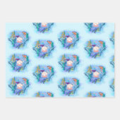 Feuille De Papier Cadeau Ocean Sea Animals (Devant 3)