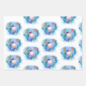 Feuille De Papier Cadeau Ocean Sea Animals (Devant)