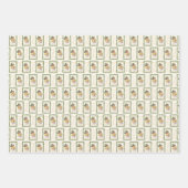 Feuille De Papier Cadeau Ode to The Nutcracker Ballet Blue (Devant 2)