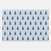 Feuille De Papier Cadeau Ode to The Nutcracker Ballet Blue (Devant 3)
