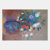 Feuille De Papier Cadeau Odilon Redon, Floral (Devant 3)