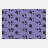Feuille De Papier Cadeau Oeil de Horus Egyptien (Devant 2)