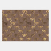 Feuille De Papier Cadeau OEil égyptien de Horus (Devant 2)