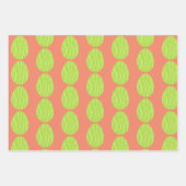Feuille De Papier Cadeau OEuf de Pâques (Devant)