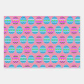 Feuille De Papier Cadeau Oeufs de Pâques ! (Devant 2)