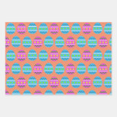 Feuille De Papier Cadeau Oeufs de Pâques ! (Devant)