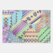 Feuille De Papier Cadeau Oeufs de Pâques ukrainiens (Pysanky) (Devant 3)