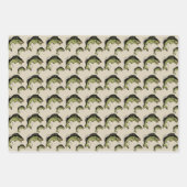 Feuille De Papier Cadeau Offre groupée Motif de basse (Devant)