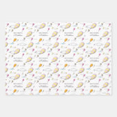 Feuille De Papier Cadeau Oh, Baby, les endroits où tu iras Baby shower (Devant)