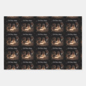 Feuille De Papier Cadeau Oh Soirée Sainte ! Oh Night Devine (Devant 3)