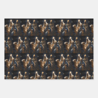 Feuille De Papier Cadeau Oh Soirée Sainte ! Oh Night Devine