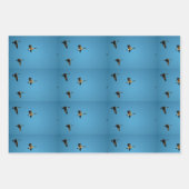 Feuille De Papier Cadeau Oie canadienne en vol (Devant 3)