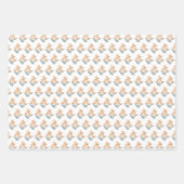 Feuille De Papier Cadeau Oiseau de fleur de Paradise (Devant 3)