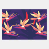 Feuille De Papier Cadeau Oiseau de paradis tropical (Devant 2)