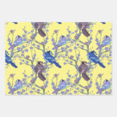 Feuille De Papier Cadeau Oiseaux (Devant 2)