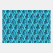 Feuille De Papier Cadeau Oiseaux tropicaux (Devant 3)