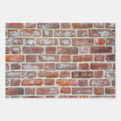 Feuille De Papier Cadeau Old Brick (Devant)