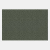 Feuille De Papier Cadeau Olive 'Martini' Green (Devant 2)