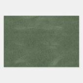 Feuille De Papier Cadeau Olive Pistachio Mint Green Christmas Tree Texture (Devant)