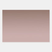 Feuille De Papier Cadeau Ombre de la monnaie turquoise (Devant 3)