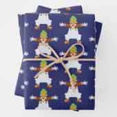 Feuille De Papier Cadeau Oompa Loompa (En situation)