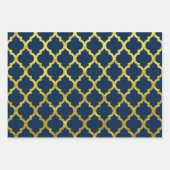 Feuille De Papier Cadeau Or arabe marocain (Devant 2)