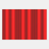 Feuille De Papier Cadeau Or métallique et Noël rouge (Devant 2)