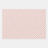 Feuille De Papier Cadeau Or rose éclatant (Devant 3)