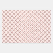 Feuille De Papier Cadeau Or rose éclatant (Devant)