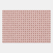 Feuille De Papier Cadeau Or rose scintillant (Devant 3)