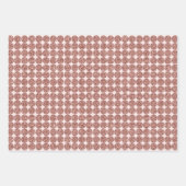 Feuille De Papier Cadeau Or rose scintillant (Devant 2)