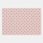 Feuille De Papier Cadeau Or rose scintillant (Devant)