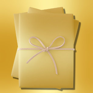 Feuille De Papier Cadeau Or simple