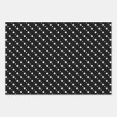 Feuille De Papier Cadeau Orange, Black & White Wrapping Paper Sheets (Devant 2)