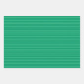 Feuille De Papier Cadeau Orange rose et vert rayures (Devant 3)