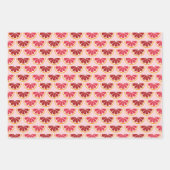 Feuille De Papier Cadeau Oranges Citrus motifs (Devant 2)