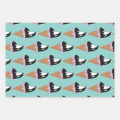 Feuille De Papier Cadeau Orca Killer Whale  (Devant)