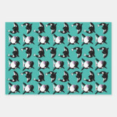 Feuille De Papier Cadeau Orca Killer Whale (Devant 2)
