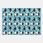 Feuille De Papier Cadeau Orca Killer Whale (Devant 3)