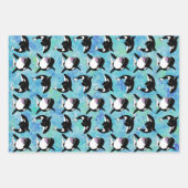 Feuille De Papier Cadeau Orca Killer Whale (Devant 2)